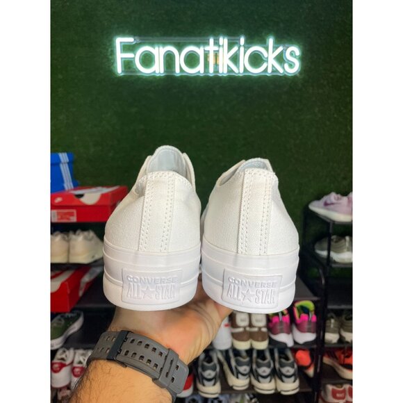 Converse Chuck Taylor Platform OX Mens Size 8.5 Shoes White Casual 171210C - Picture 5 of 8